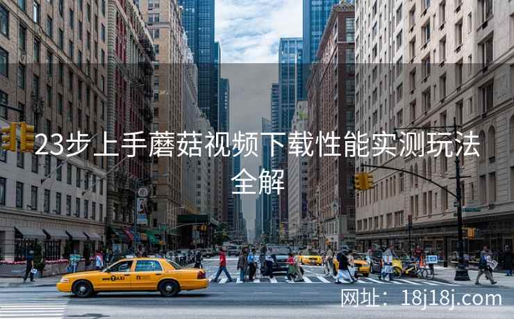 23步上手蘑菇视频下载性能实测玩法全解