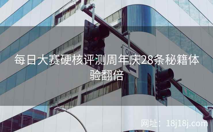每日大赛硬核评测周年庆28条秘籍体验翻倍  第2张