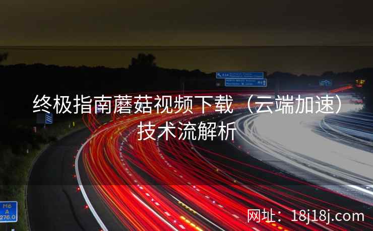 终极指南蘑菇视频下载（云端加速）技术流解析